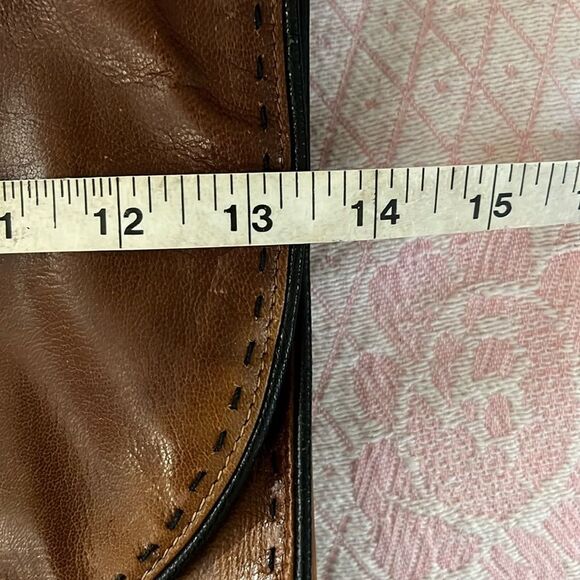 Desmo Clutch Bag | Made in Italy | Imperfection on Back | Measurements in Photos - Picture 3 of 15